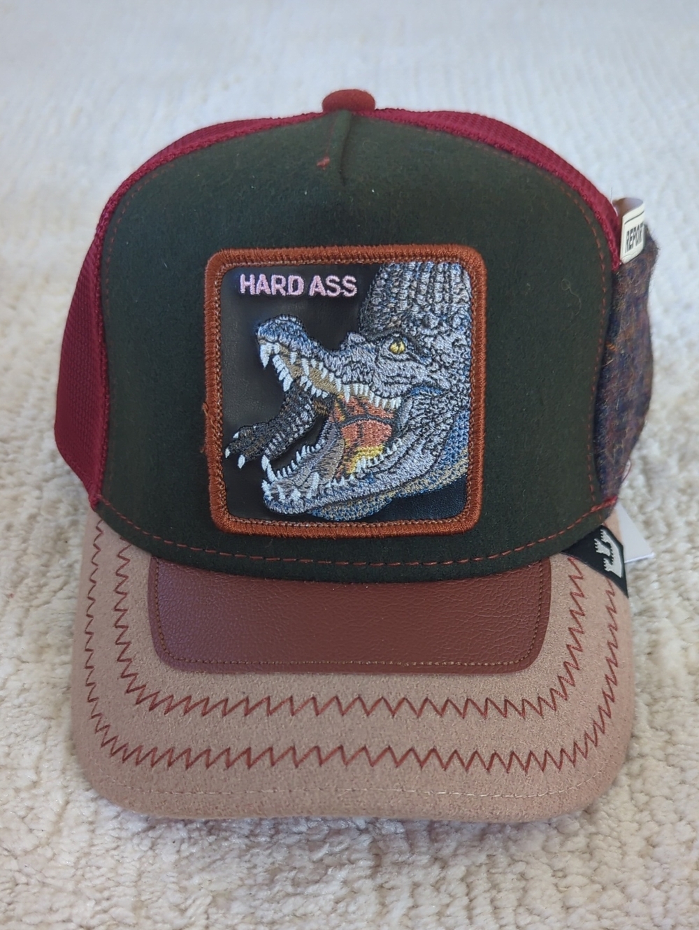 Goorin Bros Hard Alligator Animal Farm Snapback Trucker Hat